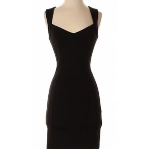 NWT sweetheart neckline black dress